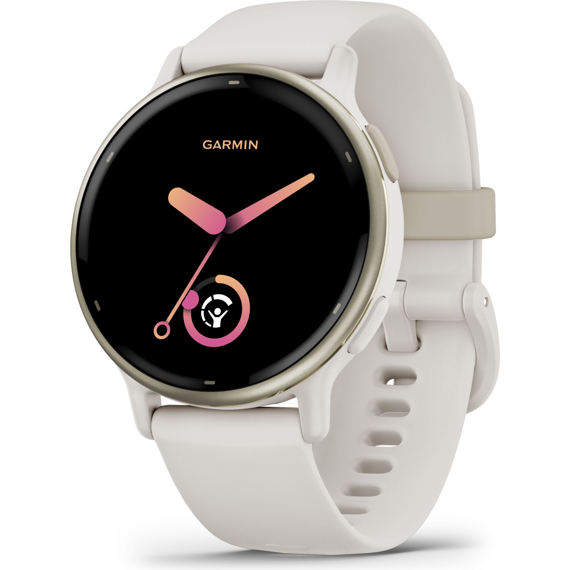 Garmin Vivoactive 5 3,05 cm (1.2) AMOLED Digital 390 x 390 Pixel Touchscreen Weiß WLAN GPS