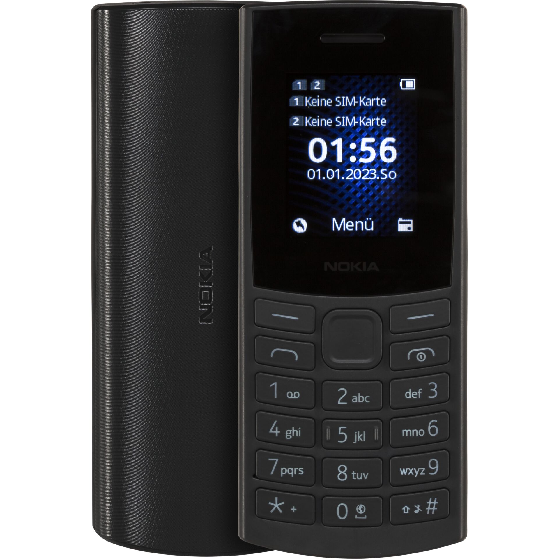 Nokia 105 4G Dual-SIM schwarz, ohne Vertrag 