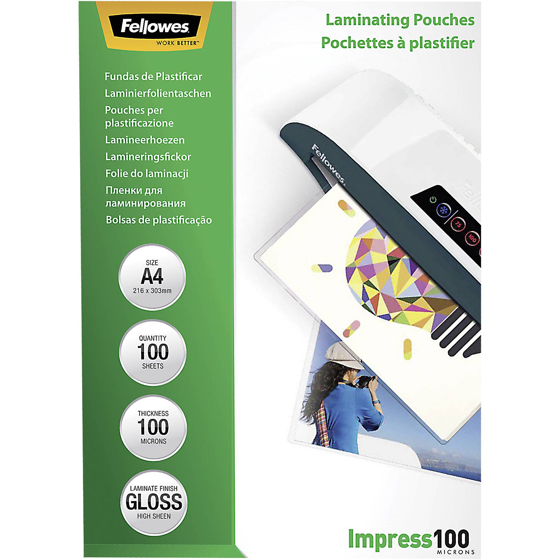 Fellowes 5351111 Laminierhülle 100 Stück(e)