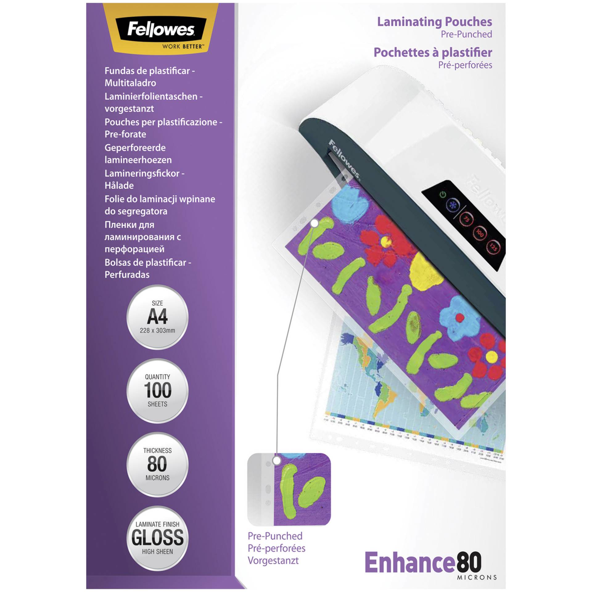 Fellowes 5452502 Laminierhülle 100 Stück(e)