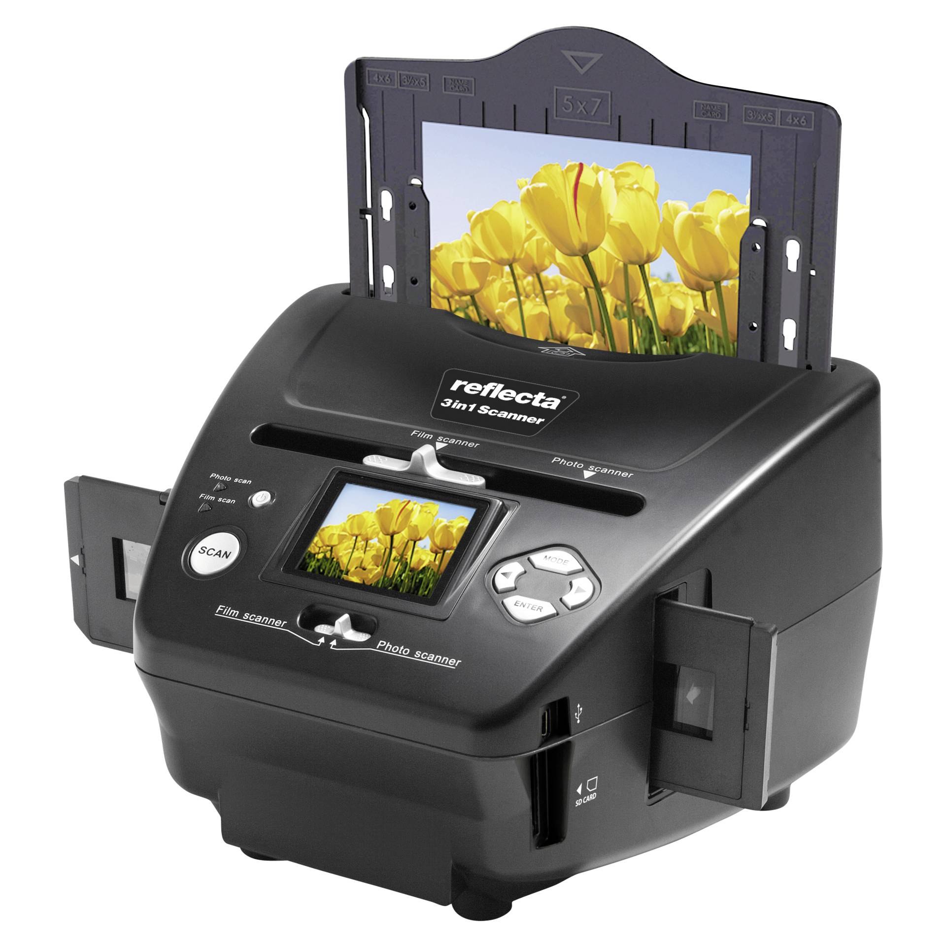 Reflecta 64220 Scanner Film-/Dia-Scanner 2300 x 2300 DPI Schwarz