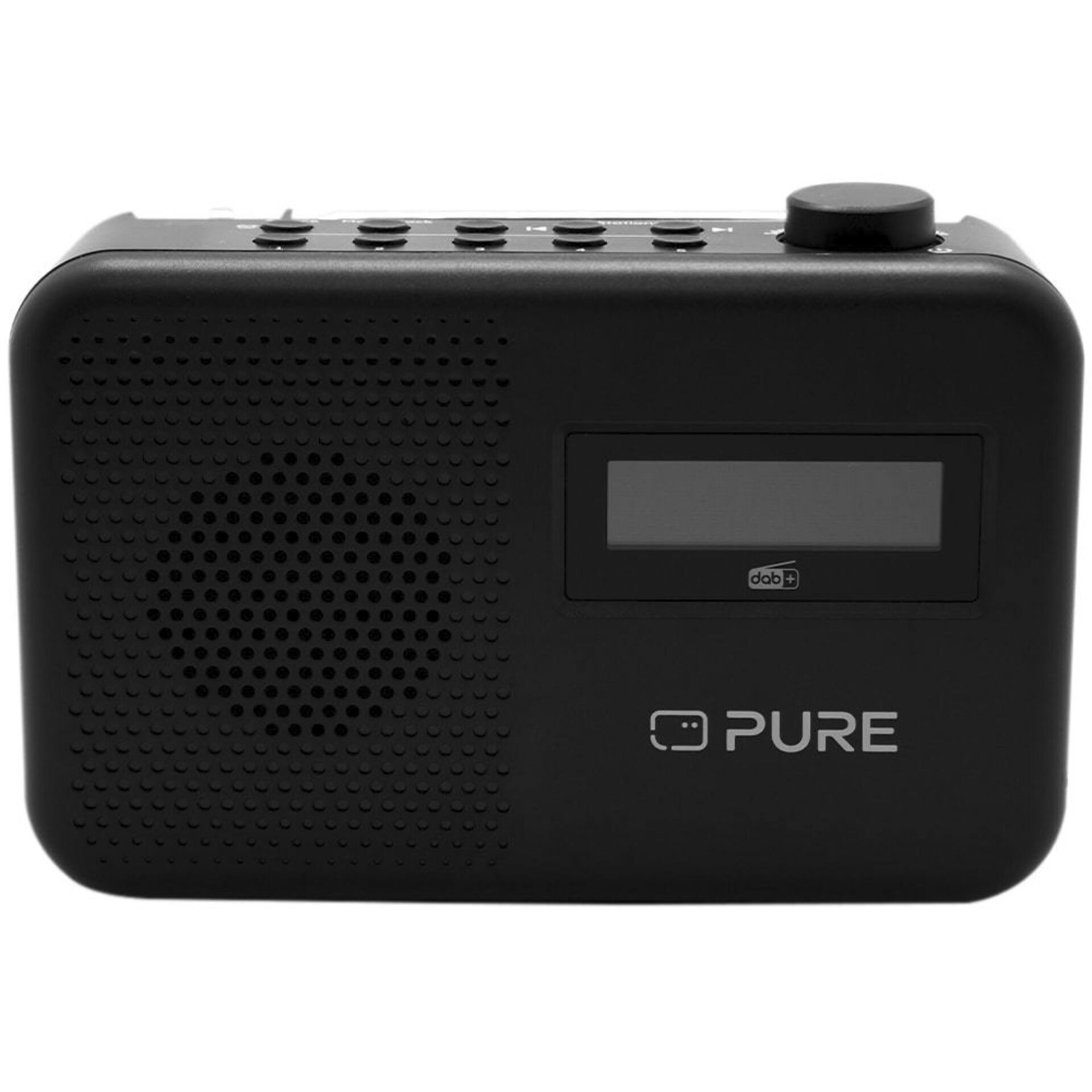 Pure Elan One 2 Tragbar Digital Schwarz