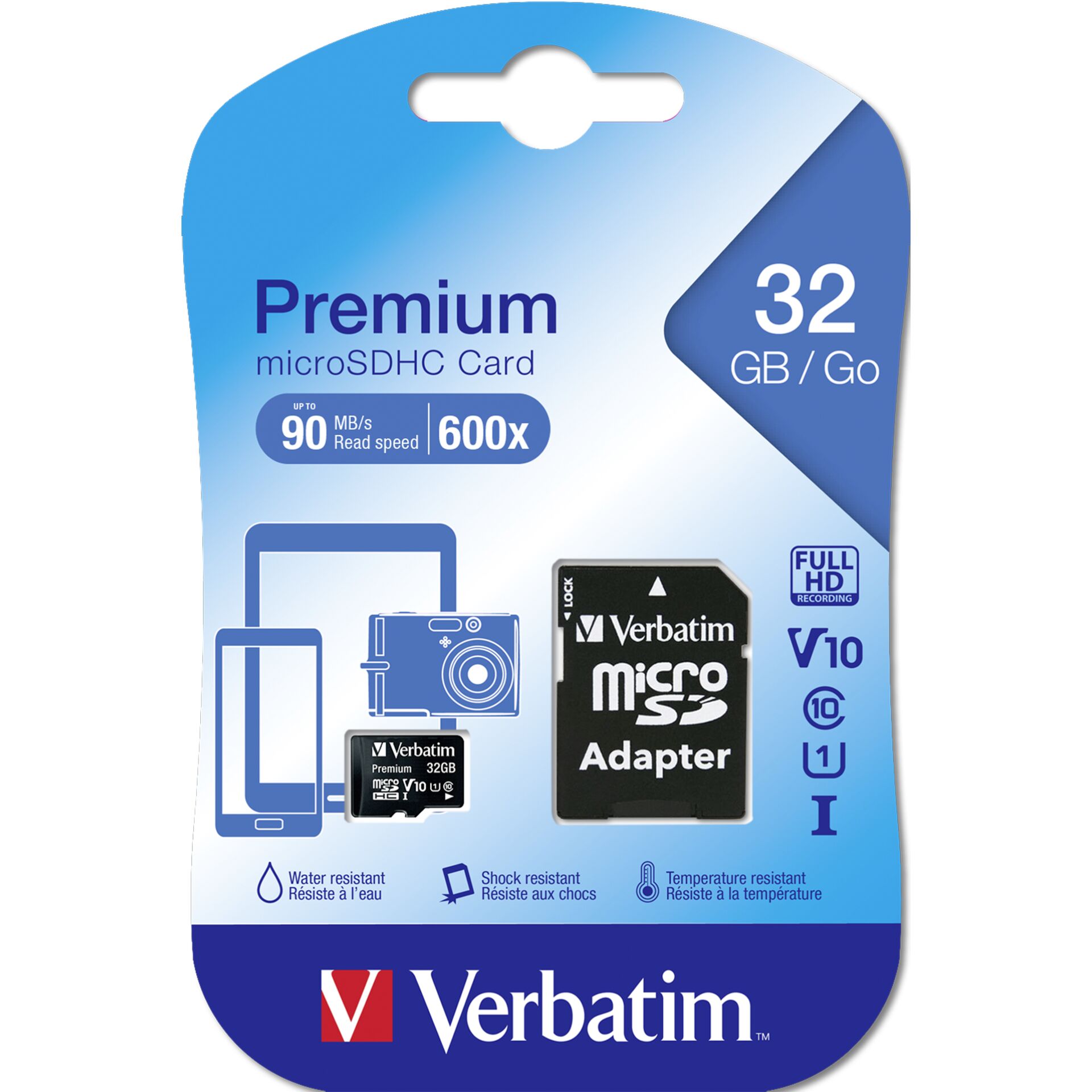 Verbatim Premium 32 GB MicroSDHC Klasse 10