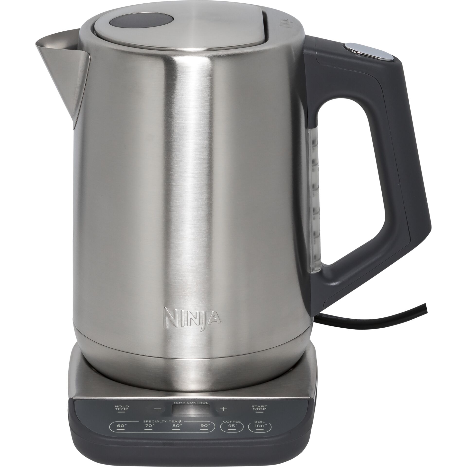 Ninja KT201EU Wasserkocher 1,7 l 3000 W Schwarz, Edelstahl