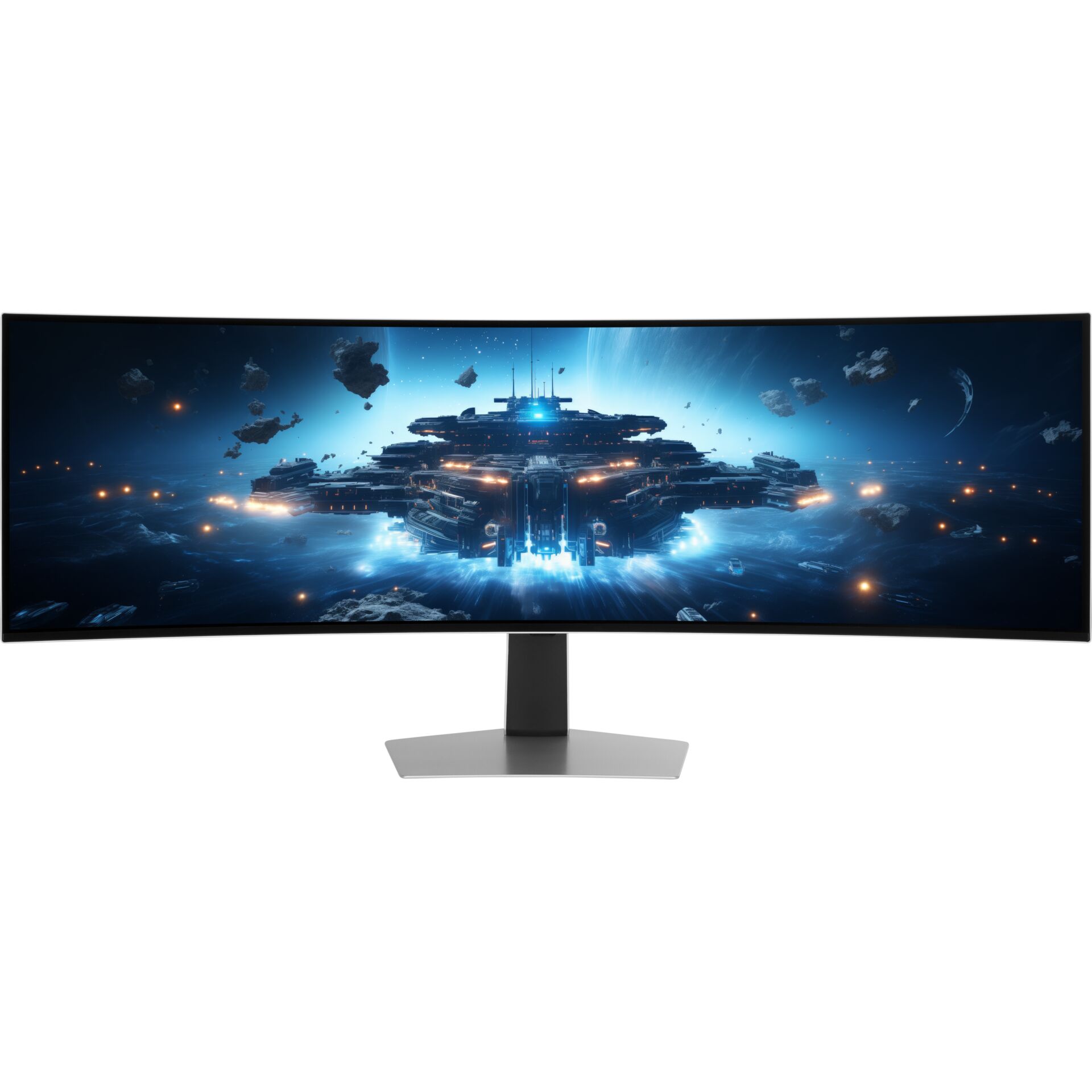 49 Zoll Samsung Odyssey OLED G9 G93SC, 124.5cm TFT, 240Hz, G-Sync, FreeSync, 0.03ms (GtG), 1x HDMI 2.1, 1x DP 1.4