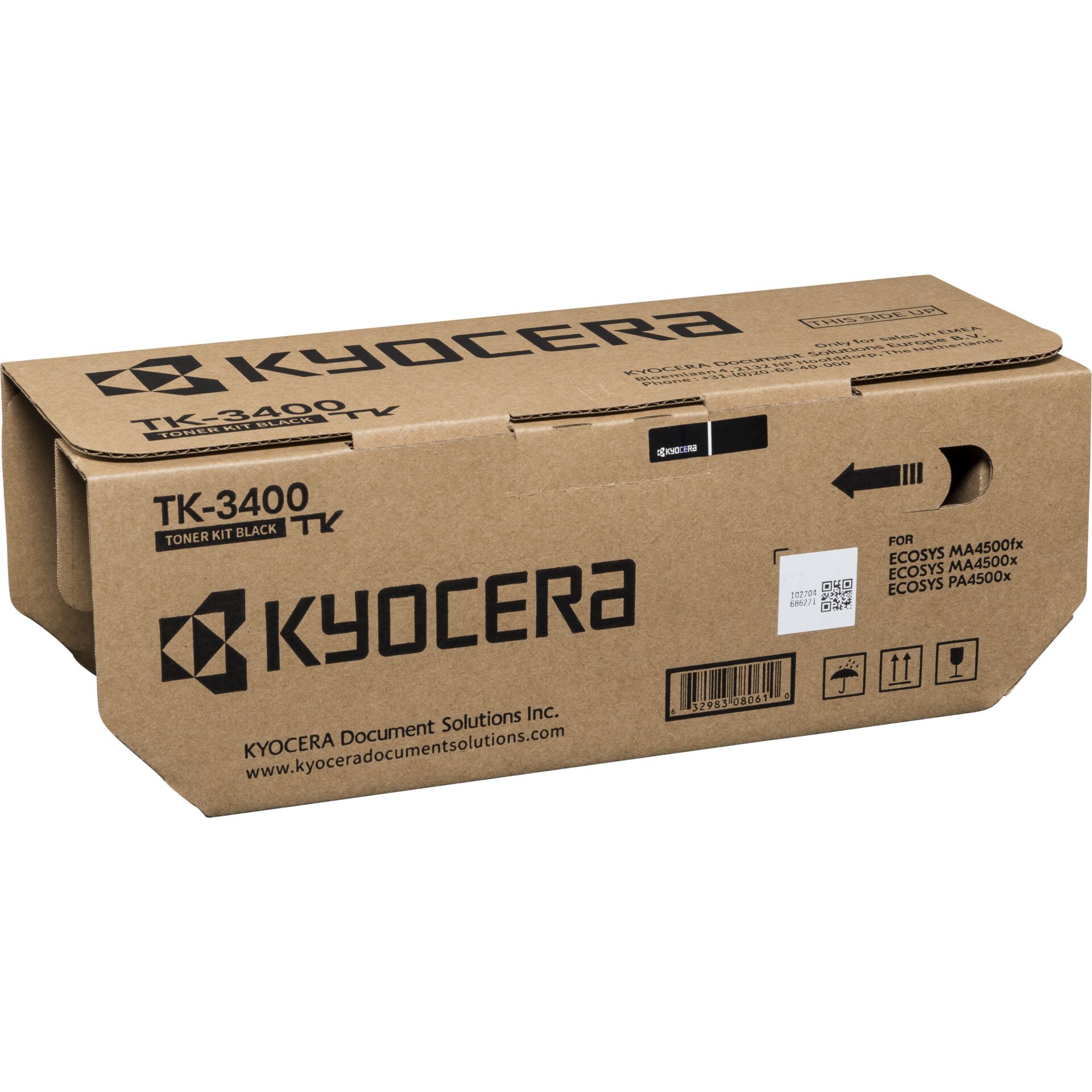 Kyocera Toner TK-3400 schwarz Kapazität:12.500 Seiten