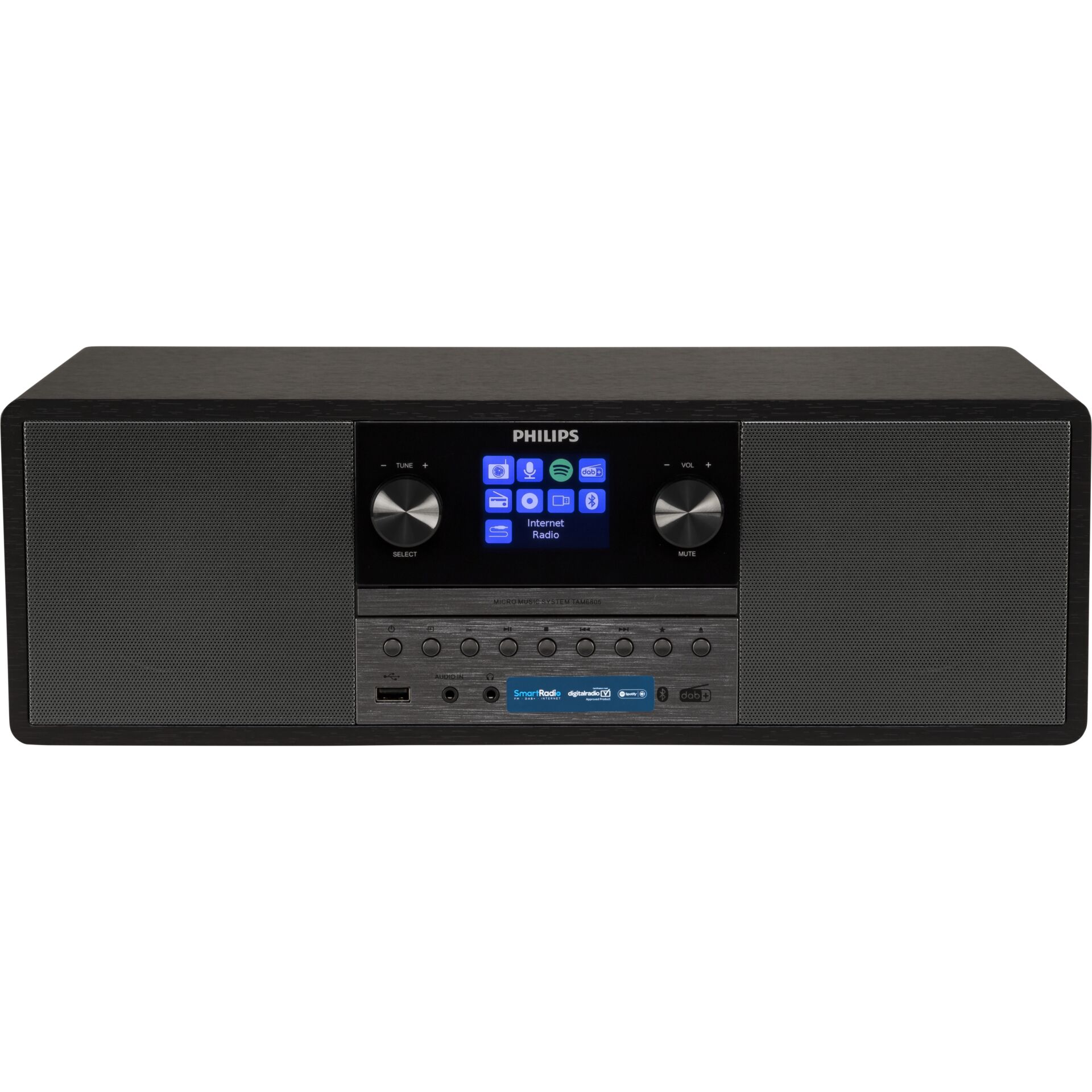 Philips TAM6805/10 Home-Stereoanlage Heim-Audio-Mikrosystem 50 W Schwarz