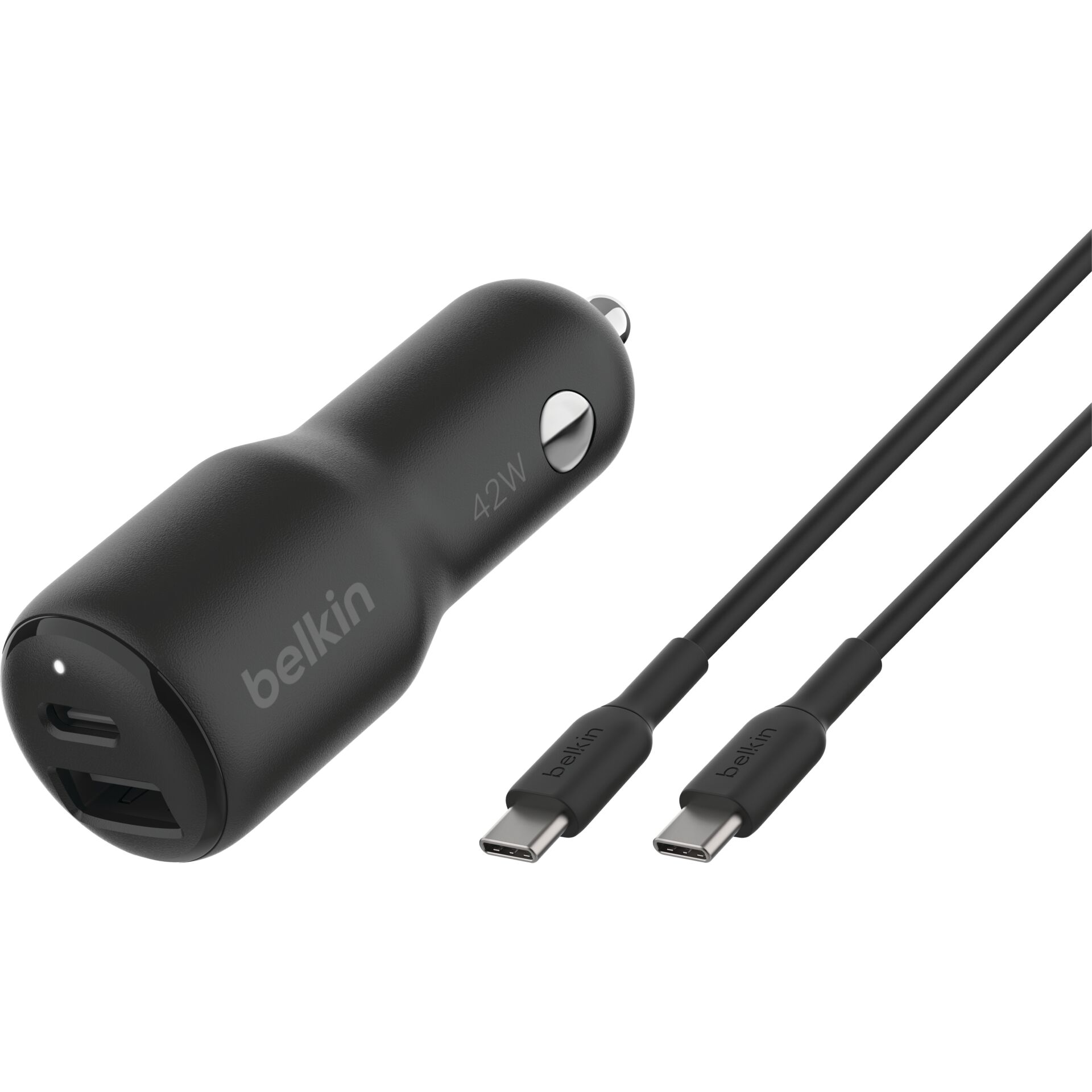 Belkin BOOST Charge 42W Dual Kfz Ladeger. PD/PPS Tech. CCB005btBK