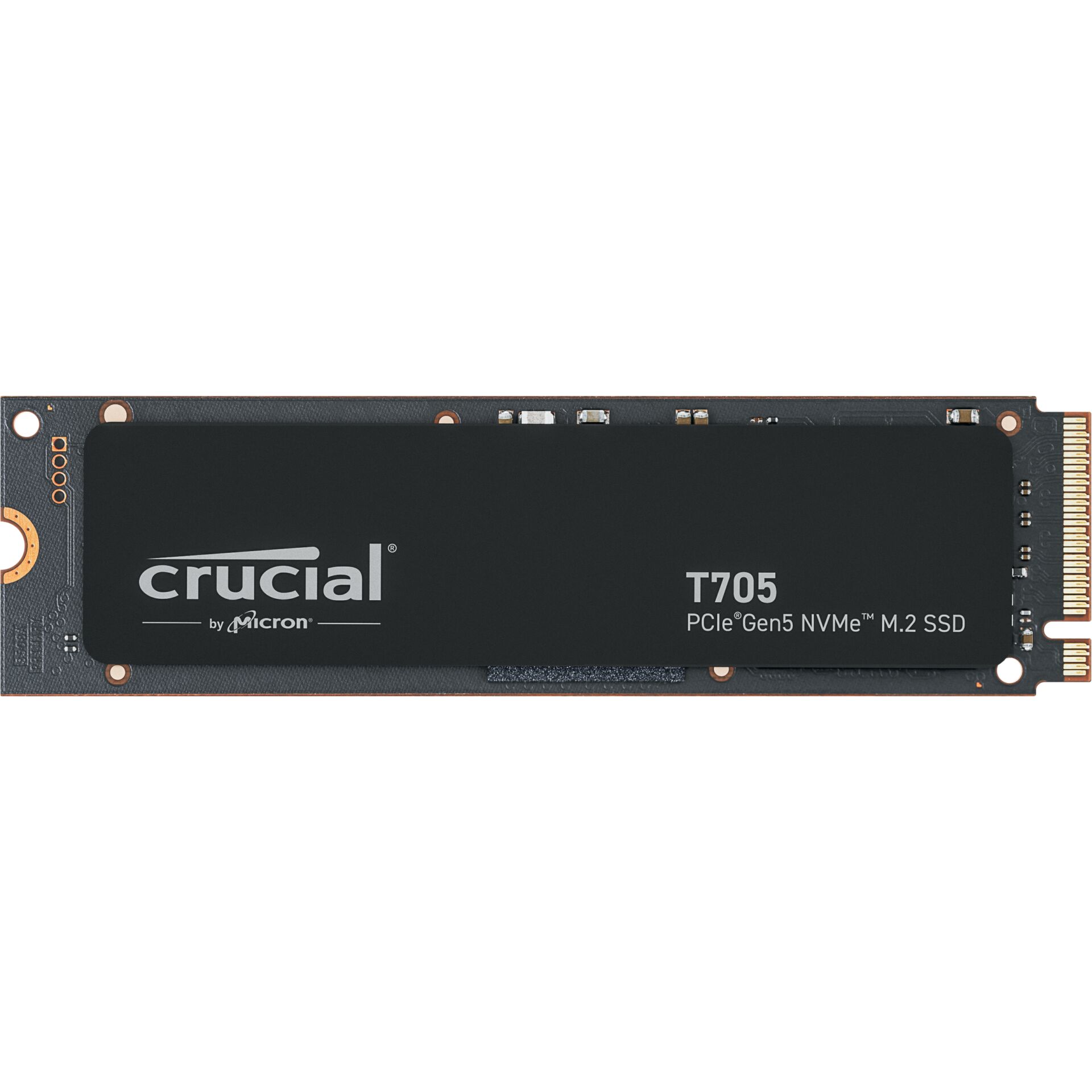 4.0 TB SSD Crucial T705, M.2/M-Key (PCIe 5.0 x4), lesen: 14100MB/s, schreiben: 12600MB/s SLC-Cached, TBW: 2.4PB