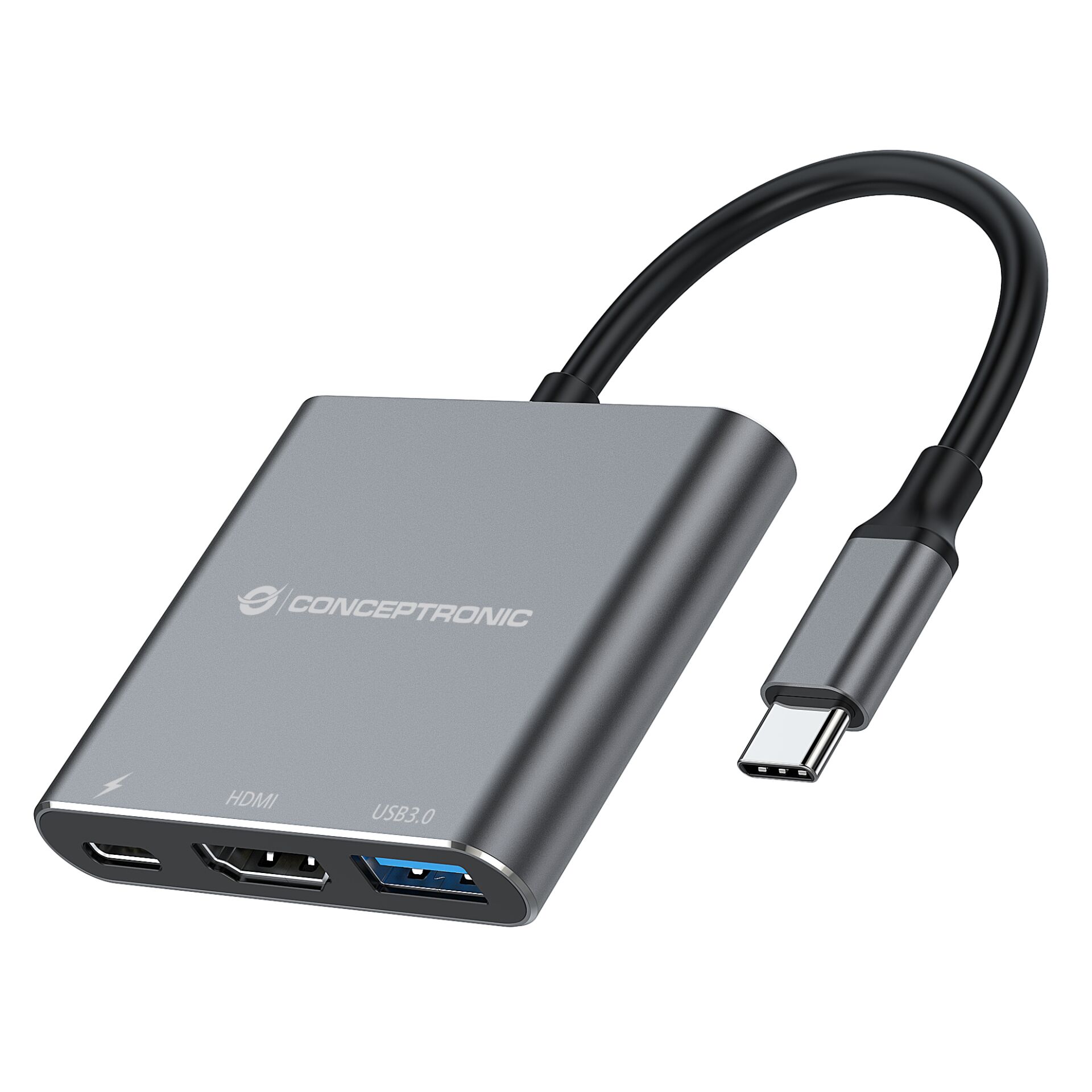 Conceptronic DONN18G 3-in-1 USB 3.2 Gen 1 Dockingstation 