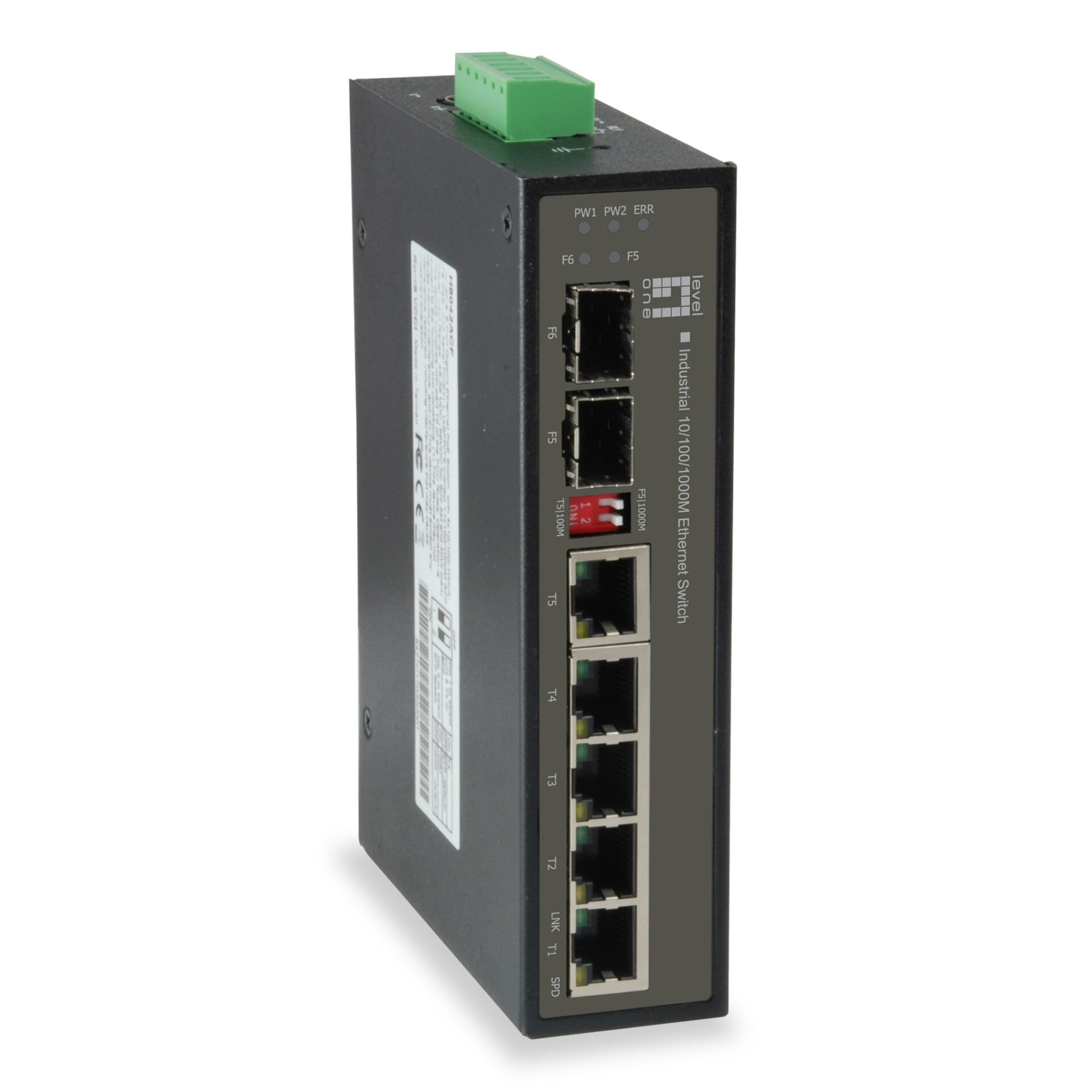 LevelOne IES-0600 Netzwerk-Switch Gigabit Ethernet (10/100/1000) Schwarz