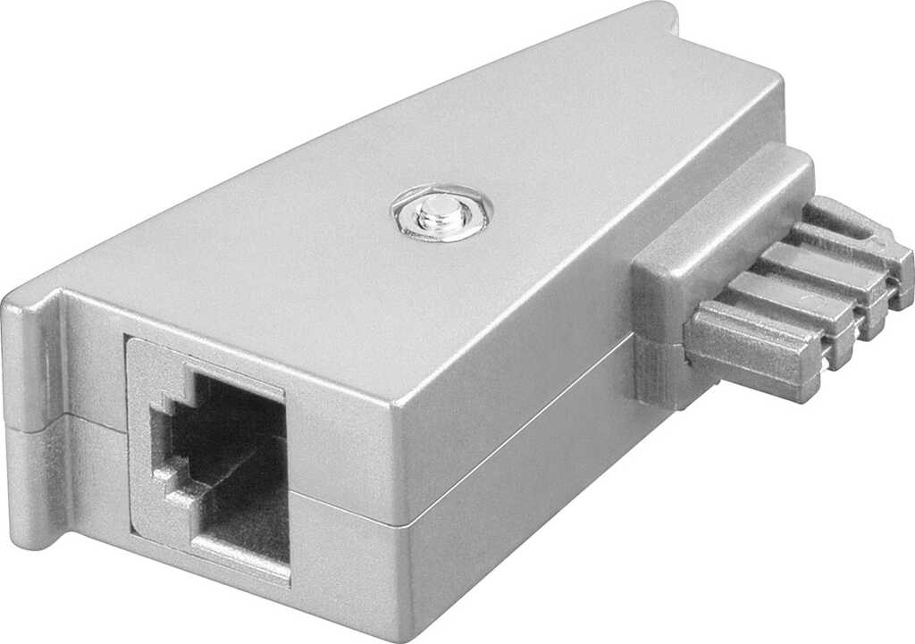 Goobay TAE-Stecker auf RJ-45, grau 