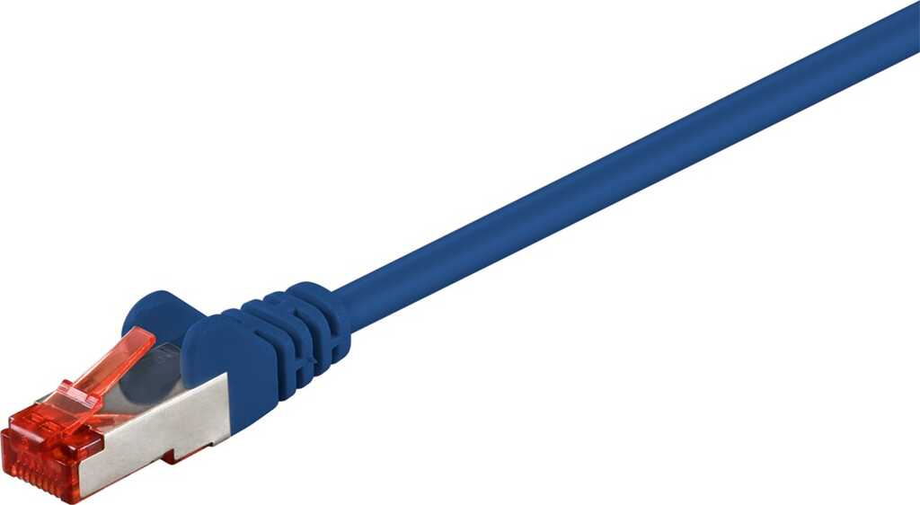 5m Patchkabel Cat.6 S/FTP blau (10 Gbit/s/ 250 MHz) goobay