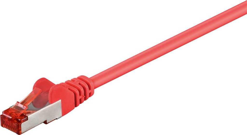 Goobay 68285 Netzwerkkabel Rot 20 m Cat6 S/FTP (S-STP)