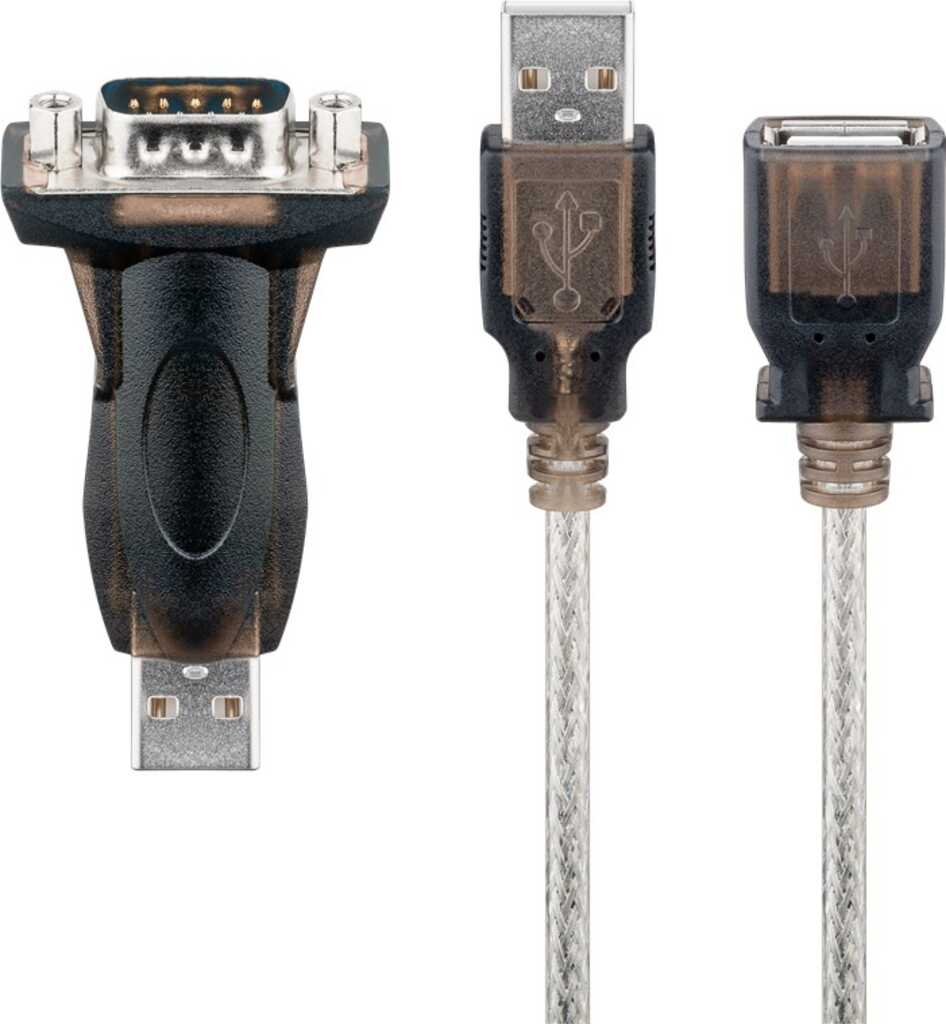 Goobay 93128 Serien-Kabel USB Typ-A DB-9