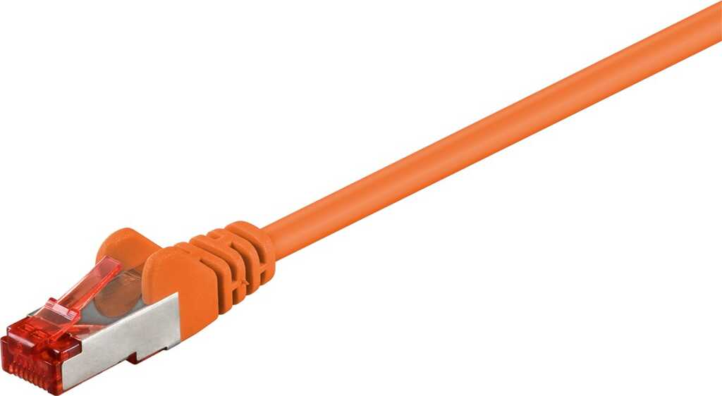 Goobay 93470 Netzwerkkabel Orange 15 m Cat6 S/FTP (S-STP)