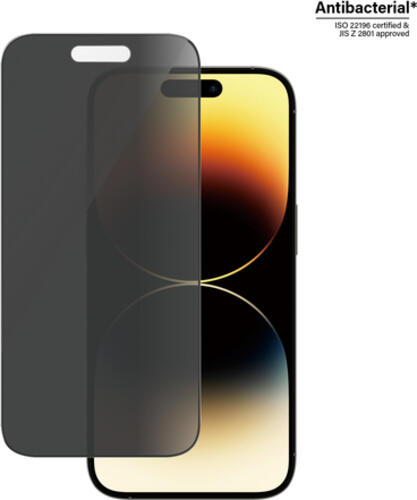 PanzerGlass  Privacy Displayschutz Apple iPhone 14 Pro  Ultra-Wide Fit