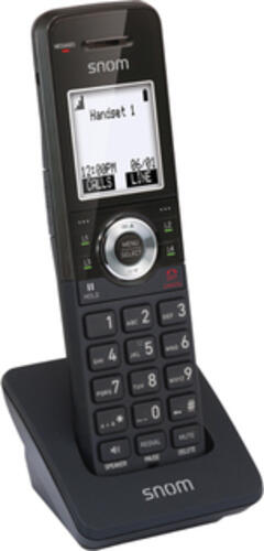 Snom M10 Office Handset DECT-Telefon Anrufer-Identifikation Schwarz