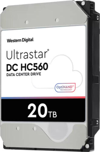 Western Digital Ultrastar DC HC560 Interne Festplatte 20 TB 7200 RPM 512 MB 3.5 SAS / Serial ATA II