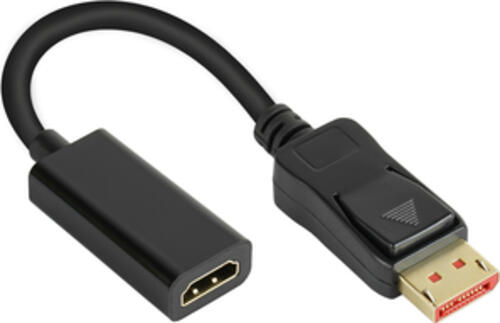 Good Connections Adapter  DP1.4-St.-HDMI2.0-Bu. 0,2m