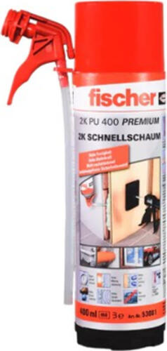 Fischer 53081 Baudichtstoff 400 ml Blau