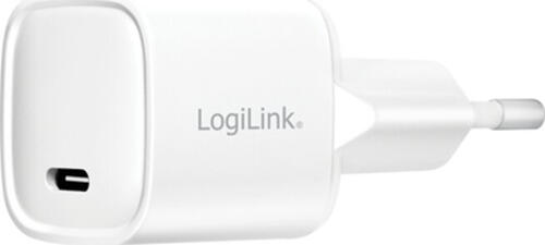 LogiLink PA0278 Ladegerät für Mobilgeräte Smartphone, Tablets, Universal Weiß AC Schnellladung Drinnen