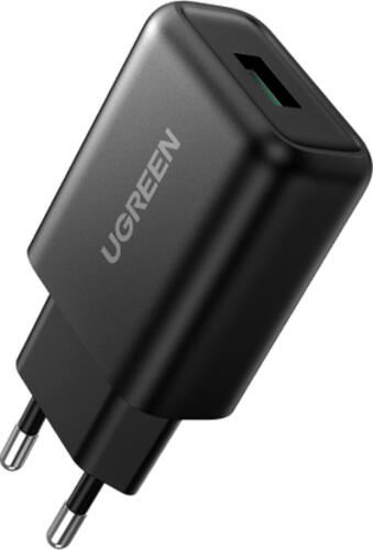 UGREEN USB-A QC 3.0 18W Wall Charger-EU Black