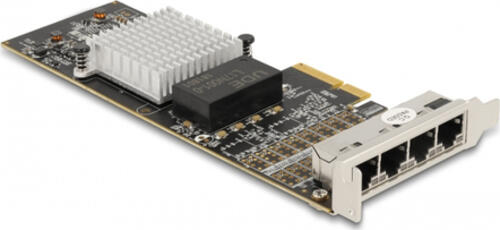 DeLOCK PCI Express x4 Karte zu 4 x RJ45 Gigabit LAN i350