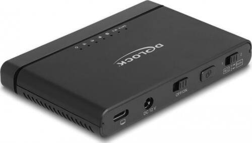 DeLOCK USB Type-C Konverter für 1 x M.2 NVMe SSD + 1 x SATA SSD / HDD mit Klon Funktion