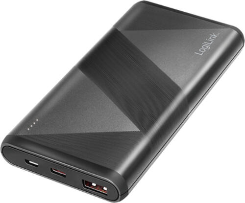 LogiLink PA0275 Powerbank Lithium 10000 mAh Schwarz