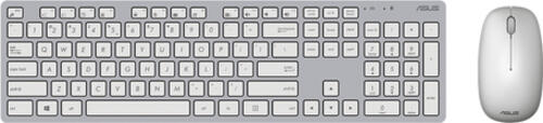 ASUS W5000 Tastatur Maus enthalten Büro RF Wireless QWERTZ Deutsch Grau, Weiß