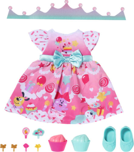 BABY born Deluxe Birthday 43cm Puppen-Kleiderset