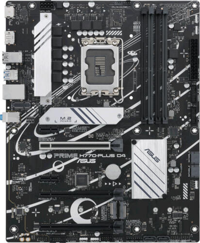 ASUS PRIME H770-PLUS D4 Intel H770 LGA 1700 ATX