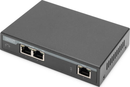 Digitus 2-Port Gigabit 4PPoE Extender, 802.3at, 60 W