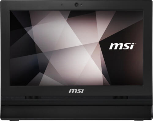 MSI Pro 16T 10M-243DE Intel Celeron 5205U 39,6 cm (15.6) 1366 x 768 Pixel Touchscreen All-in-One-PC 4 GB DDR4-SDRAM 128 GB SSD Windows 11 Pro Wi-Fi 5 (802.11ac) Schwarz