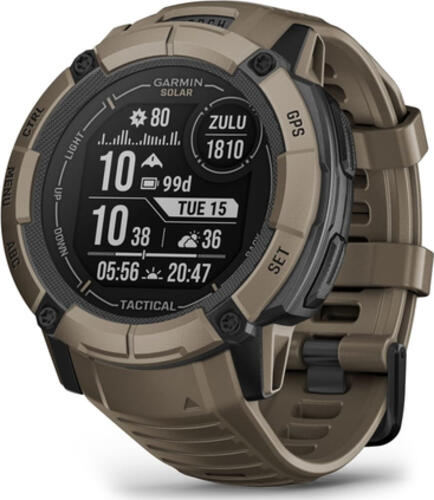 Garmin Instinct 2X Solar Tactical Edition 2,79 cm (1.1) MIP 50 mm Digital 176 x 176 Pixel Touchscreen Grün GPS