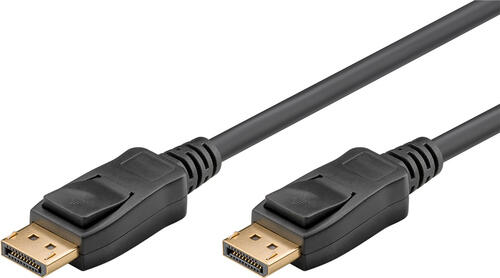 Goobay DisplayPort-Verbindungskabel 2.1 (40GB) VESA zertifiziert DisplayPort-Stecker > DisplayPort-Stecker