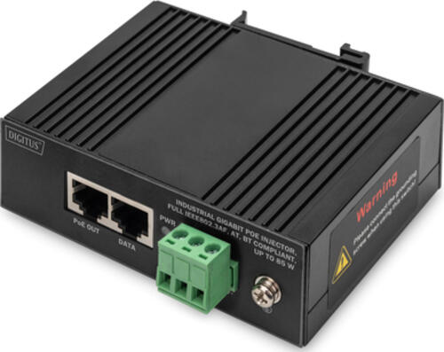 Digitus Gigabit EthernetPoE Injektor, Industriell