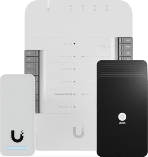 Ubiquiti G2 Starter Kit Sicherheitszugangskontrollsystem Schwarz, Silber