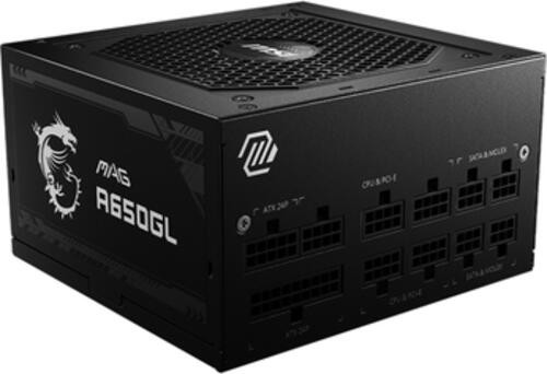 MSI MAG A650GL Netzteil 650 W 20+4 pin ATX ATX Schwarz