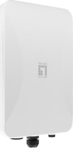 LevelOne AX3000 Dual Band Wi-Fi 6 Outdoor PoE WLAN Access Point, omnidirektional