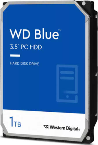 Western Digital Blue WD10EARZ Interne Festplatte 1 TB 5400 RPM 64 MB 3.5 Serial ATA III