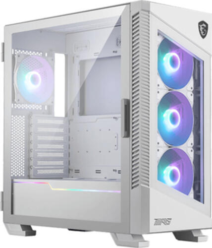 MSI MPG VELOX 100R WHITE Computer-Gehäuse Midi Tower Weiß