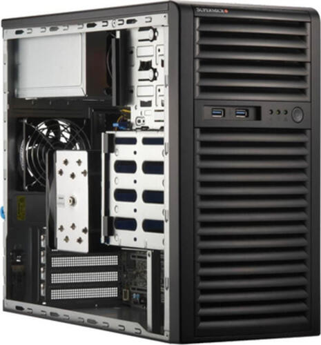 Supermicro Mainstream A+ Server AS-3015A-I AMD B650 Sockel AM5 Midi Tower Schwarz