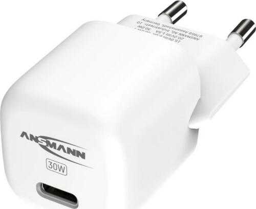 Ansmann 1001-0154 Ladegerät für Mobilgeräte Universal Weiß USB Schnellladung Drinnen