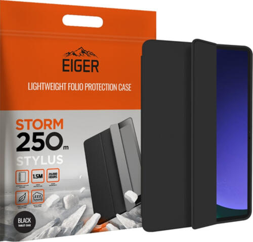 EIGER EGSR00179 Tablet-Schutzhülle 27,9 cm (11) Folio Schwarz