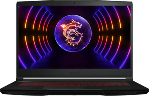 MSI Gaming Thin 63 12VF-1030 Intel Core i5 i5-12450H Laptop 39,6 cm (15.6) Full HD 16 GB DDR4-SDRAM 512 GB SSD NVIDIA GeForce RTX 4060 Wi-Fi 6 (802.11ax) FreeDOS Schwarz