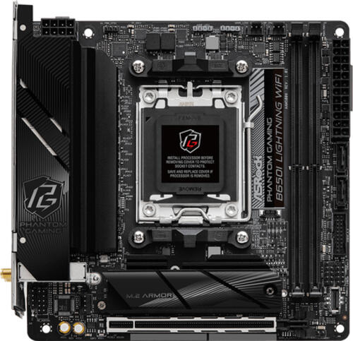 Asrock B650I Lightning WiFi AMD B650 Sockel AM5 mini ITX