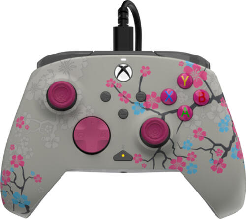 PDP REMATCH GLOW Advanced Grau, Violett USB Gamepad Analog / Digital PC, Xbox One, Xbox Series S, Xbox Series X