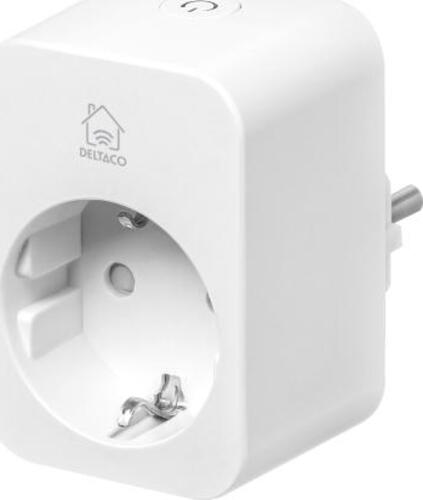 Deltaco SH-P01E16 Smart Plug 3680 W Haus Weiß